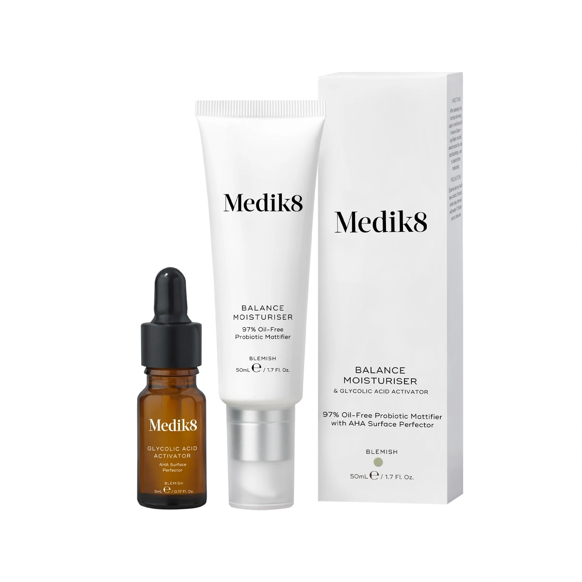 Balance Moisturiser & Glycolic Acid Activator