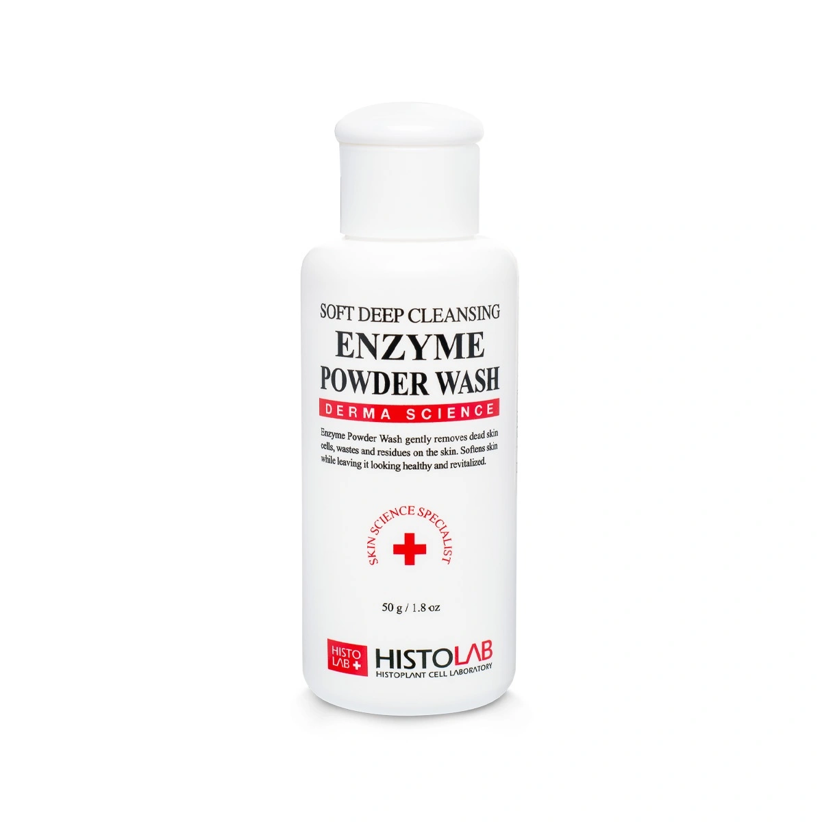 Enzyme powder wash