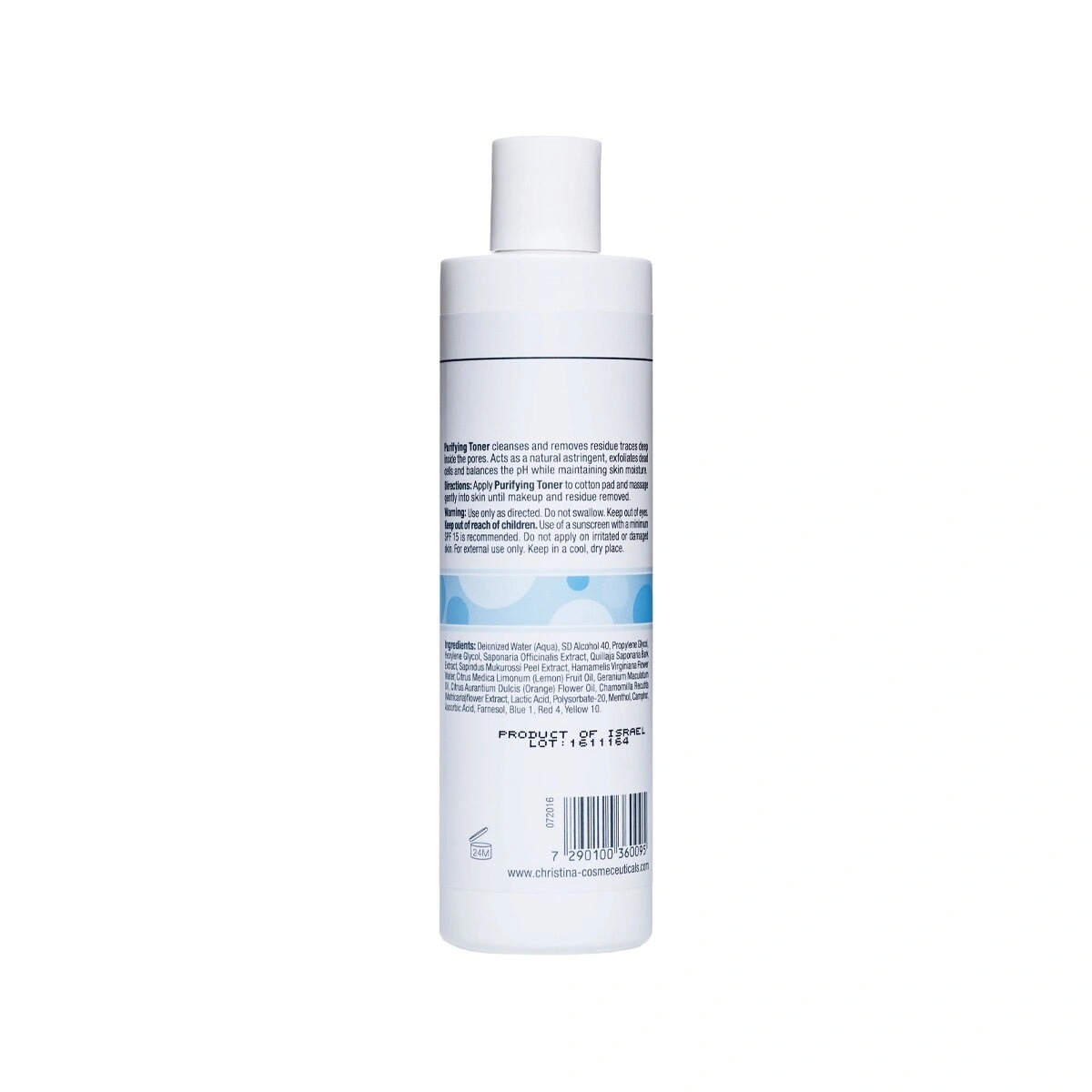 FRESH PURIFYING TONER FOR NORMAL SKIN WITH GERANIUM