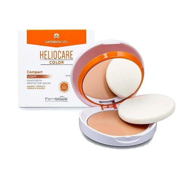 HELIOCARE COLOR COMPACT OIL-FREE SPF50 LIGHT.