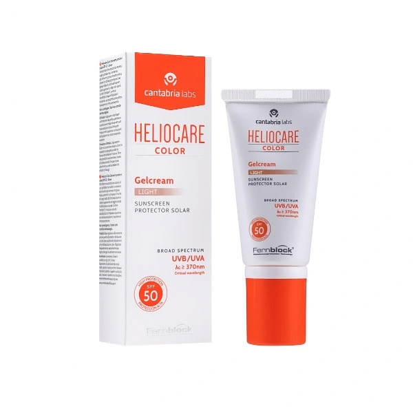 HELIOCARE Color Gelcream Light SPF50.