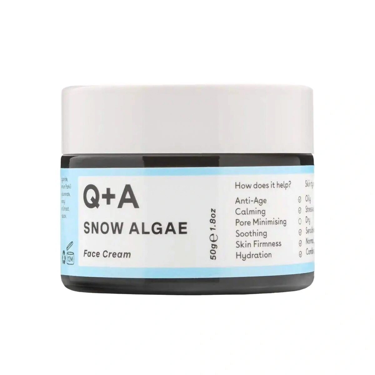 Q+A Snow Algae Intensive Face Cream