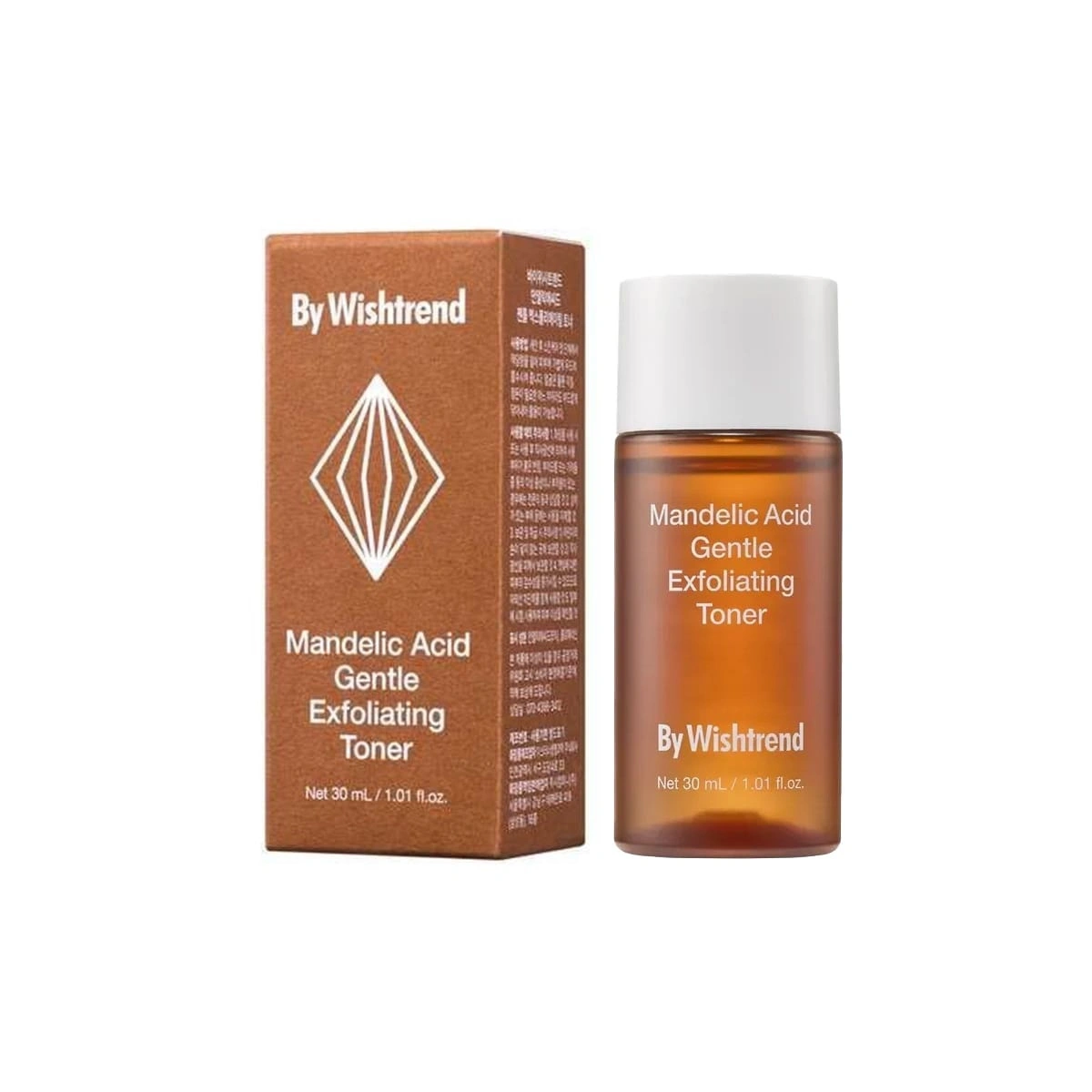 by wishtrend mandelic acid gentle exfoliating toner