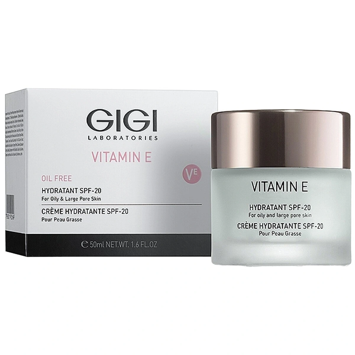 GIGI Vitamin E Moisturizer for Oily Skin SPF-20