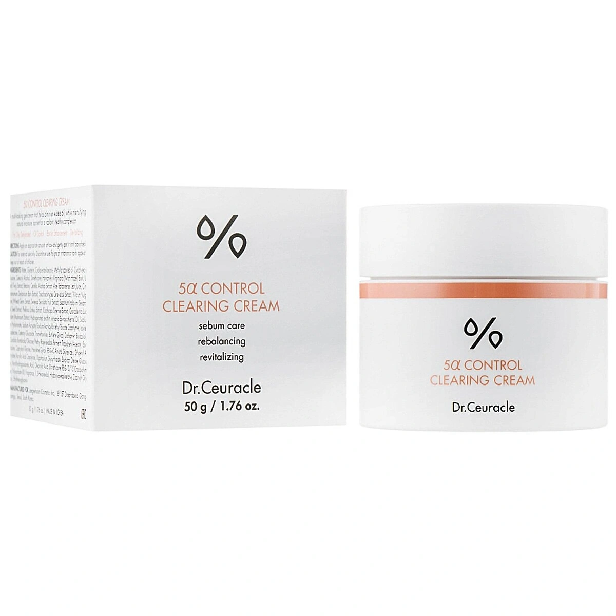 Dr.Ceuracle 5α Control Clearing Cream 