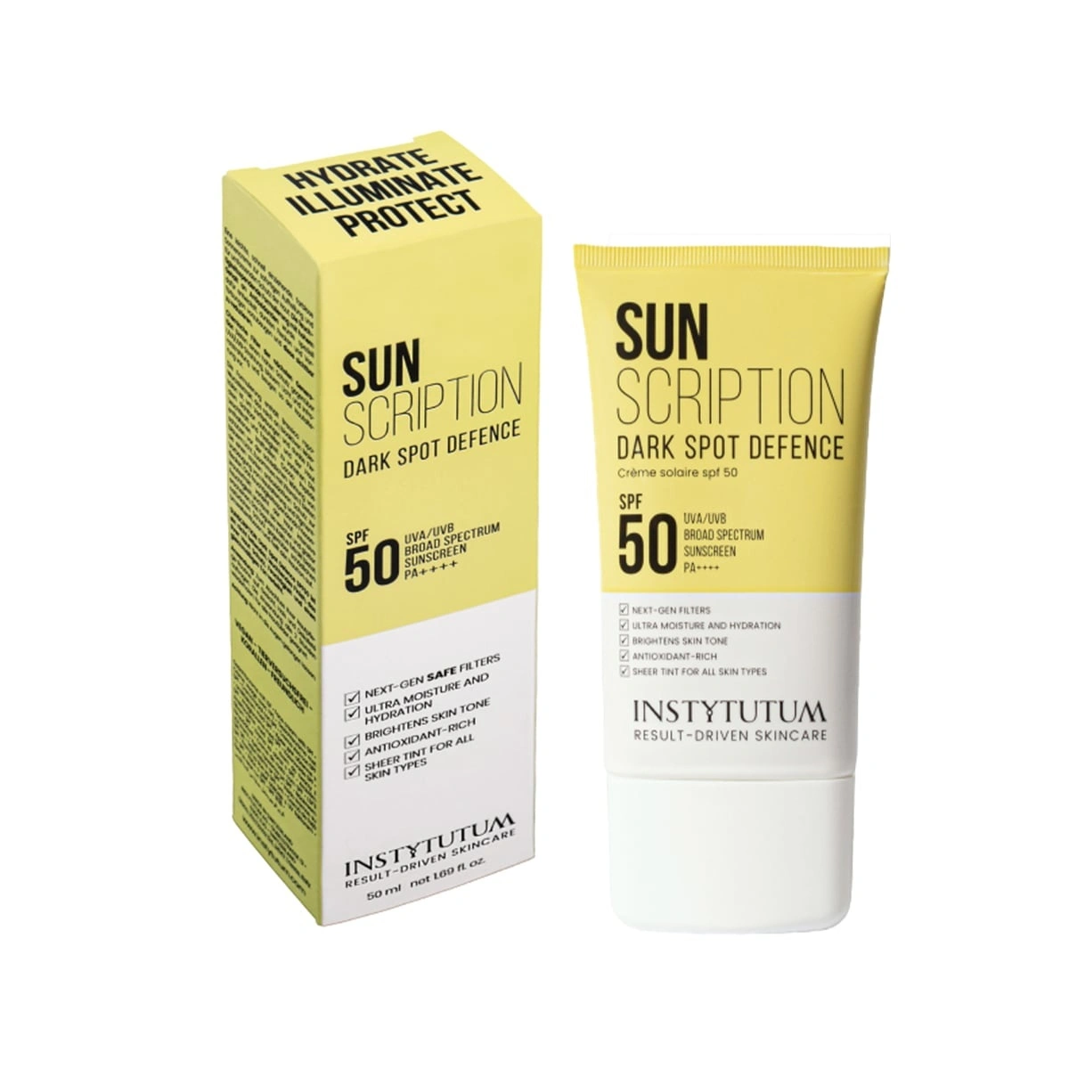 Instytutum Sunscription Dark Spot Defence spf50