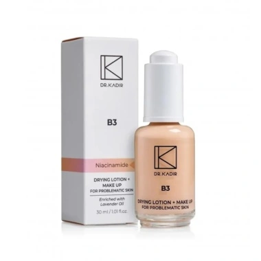 Dr. Kadir B3 Drying Lotion + Make Up Problematic Skin