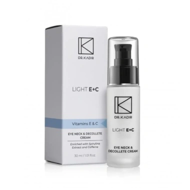 Dr. Kadir Light E + C Eye Neck & Decolte Cream