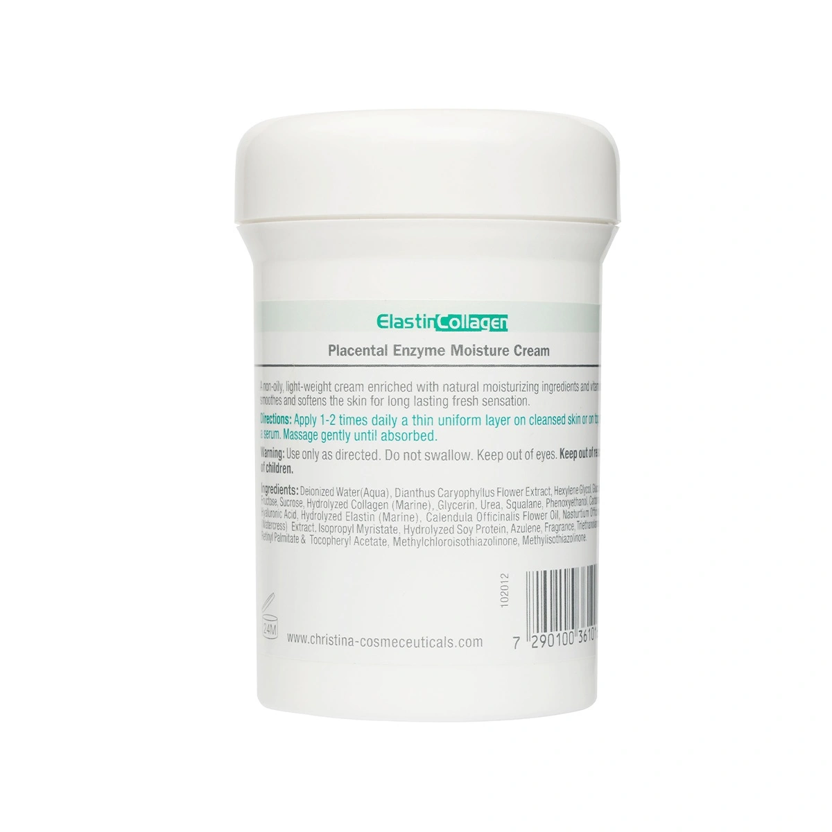 Christina Elastin Collagen Placental Enzyme Moisture Cream