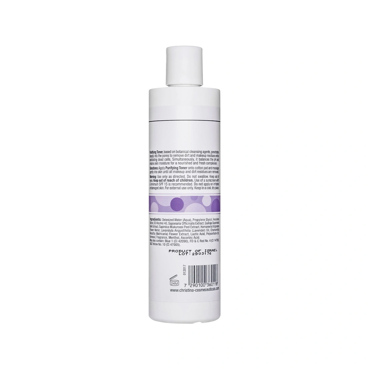 Christina Fresh Purifying Toner For Dry Skin With Lavender