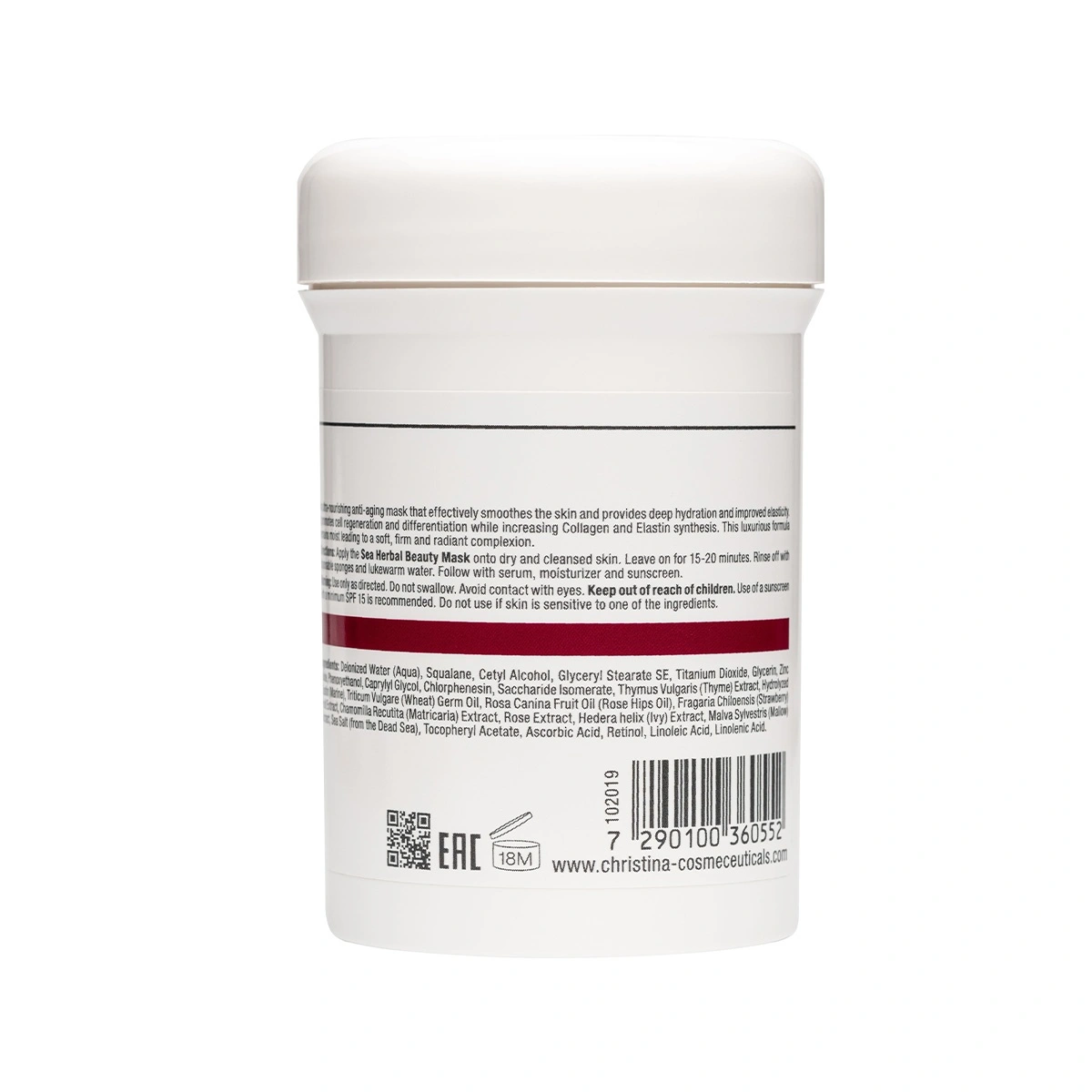 Christina Sea Herbal Beauty Mask Strawberry