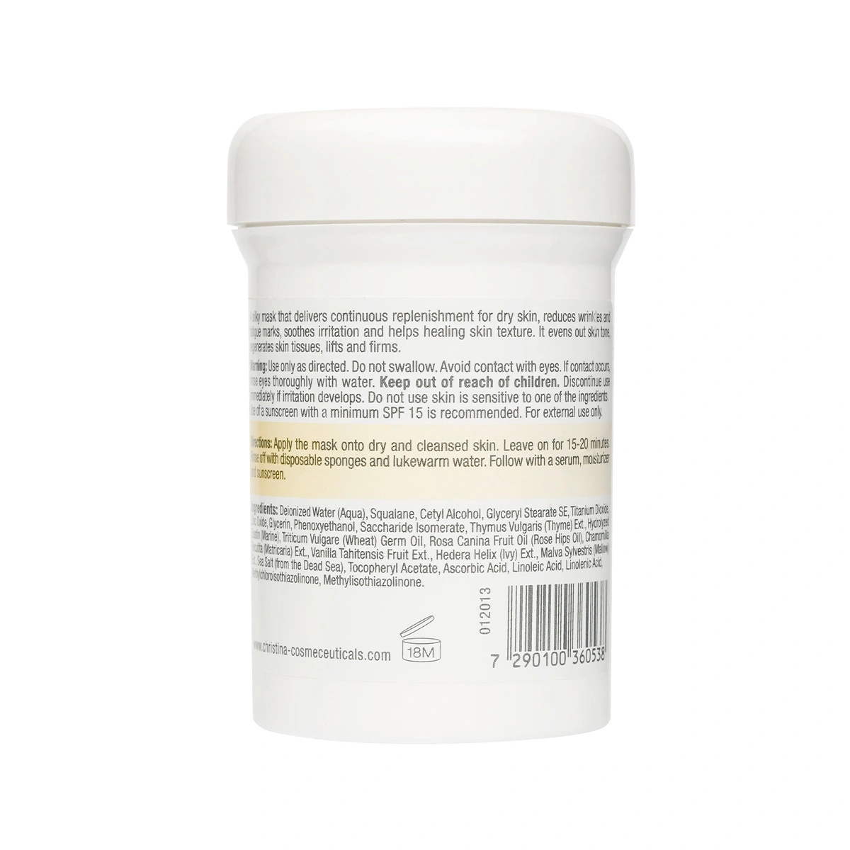 Christina Sea Herbal Beauty Mask Vanilla