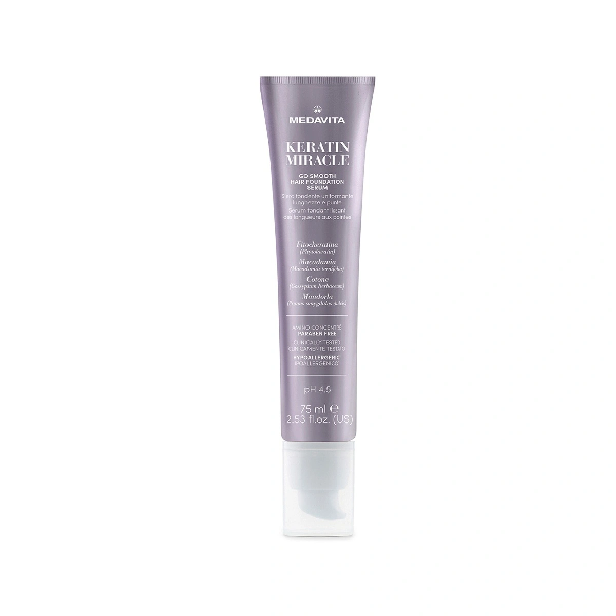 Medavita Keratin Miracle Go Smooth Hair Foundation Serum