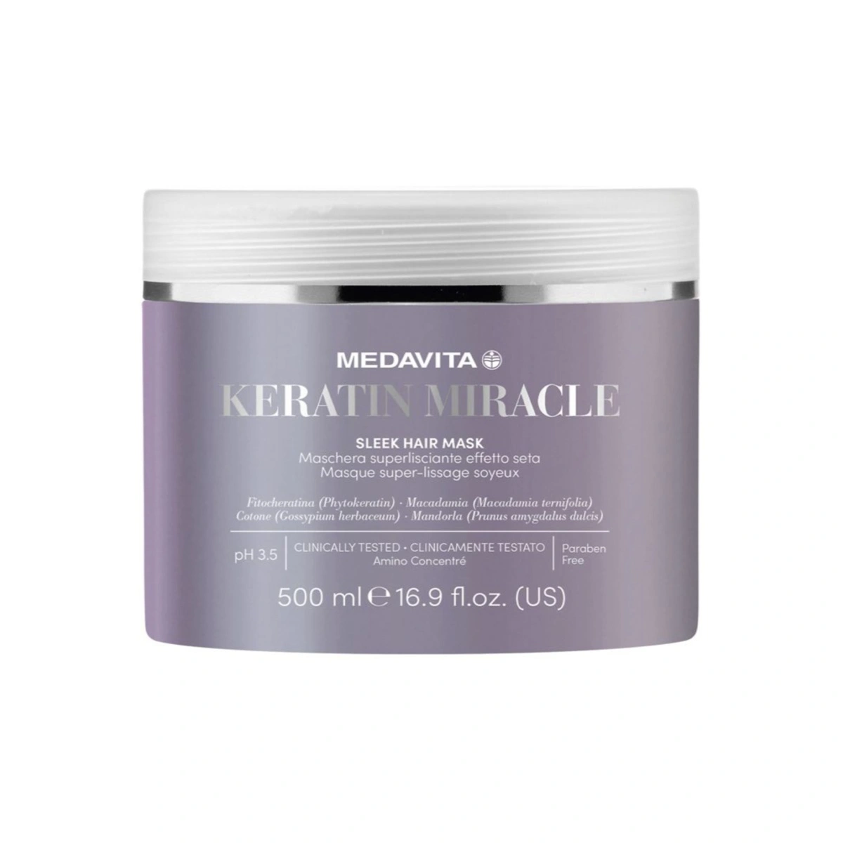 Medavita Keratin Miracle Sleek Hair Mask