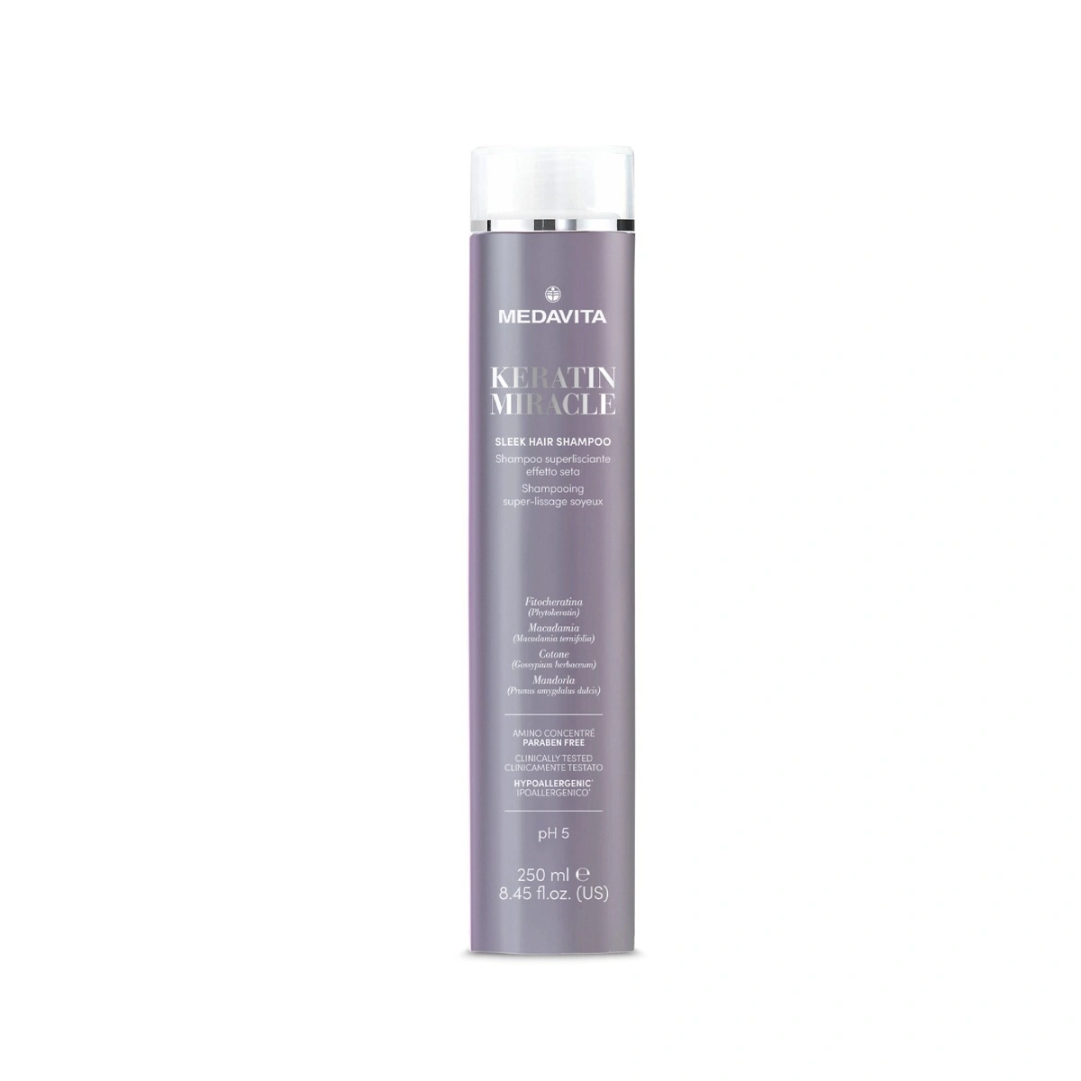 Medavita Keratin Miracle Sleek Hair Shampoo