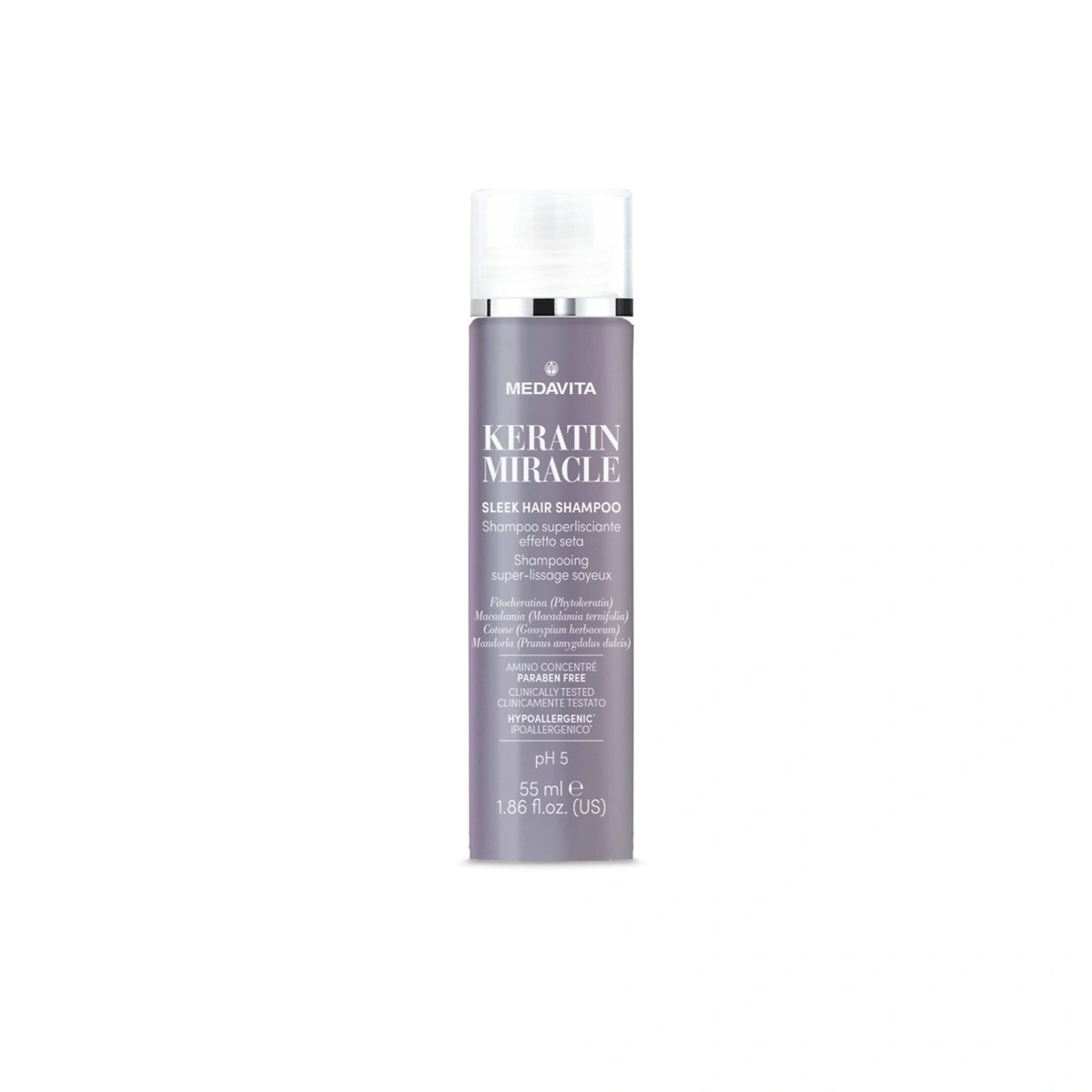 Medavita Keratin Miracle Sleek Hair Shampoo
