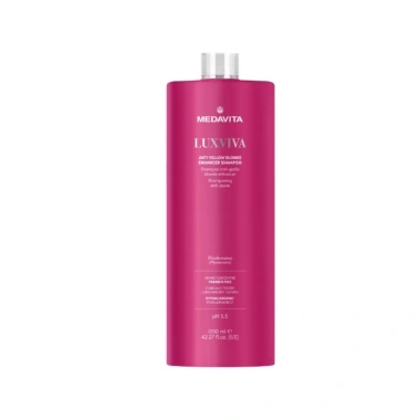 Medavita Luxviva Anti Yellow Blonde Enhancer Shampoo