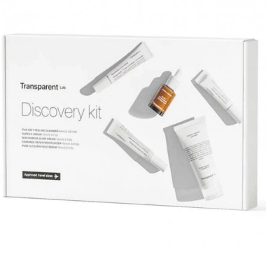 Transparent Lab Travel-Size Discovery Set
