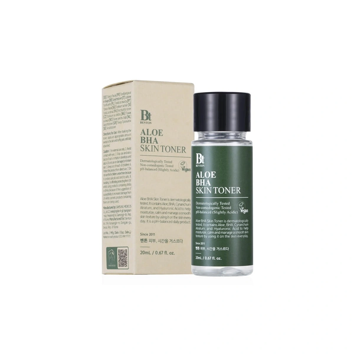Benton Aloe BHA Skin Toner