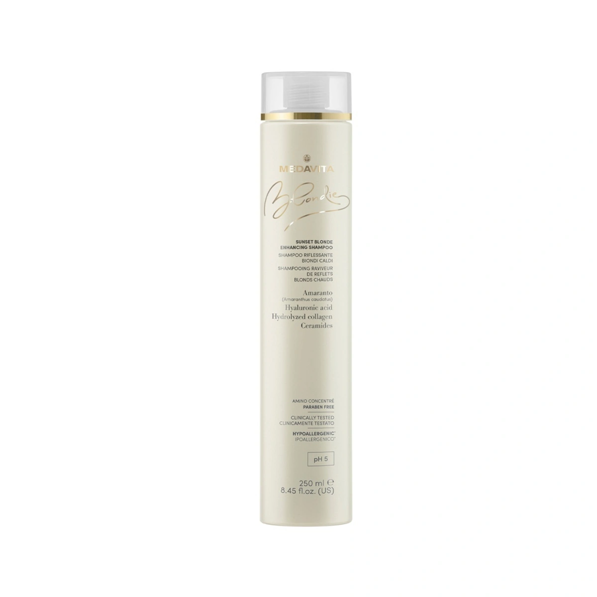 Medavita Blondie Sunset Blonde Enhancing Shampoo