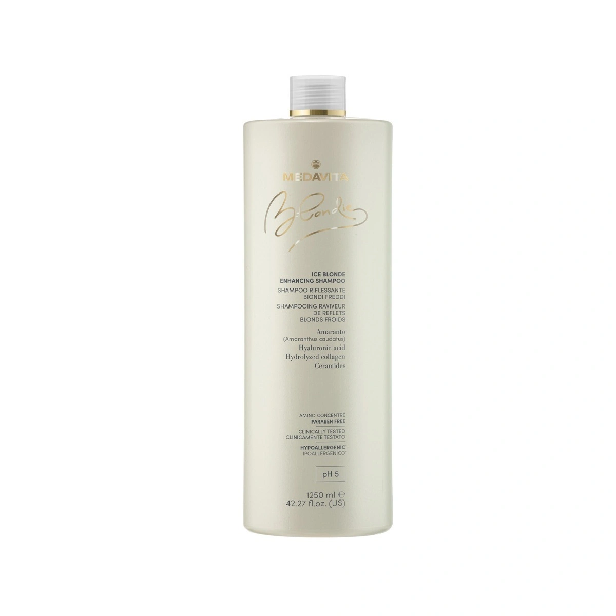 Medavita Ice Blonde Enhancing Shampoo