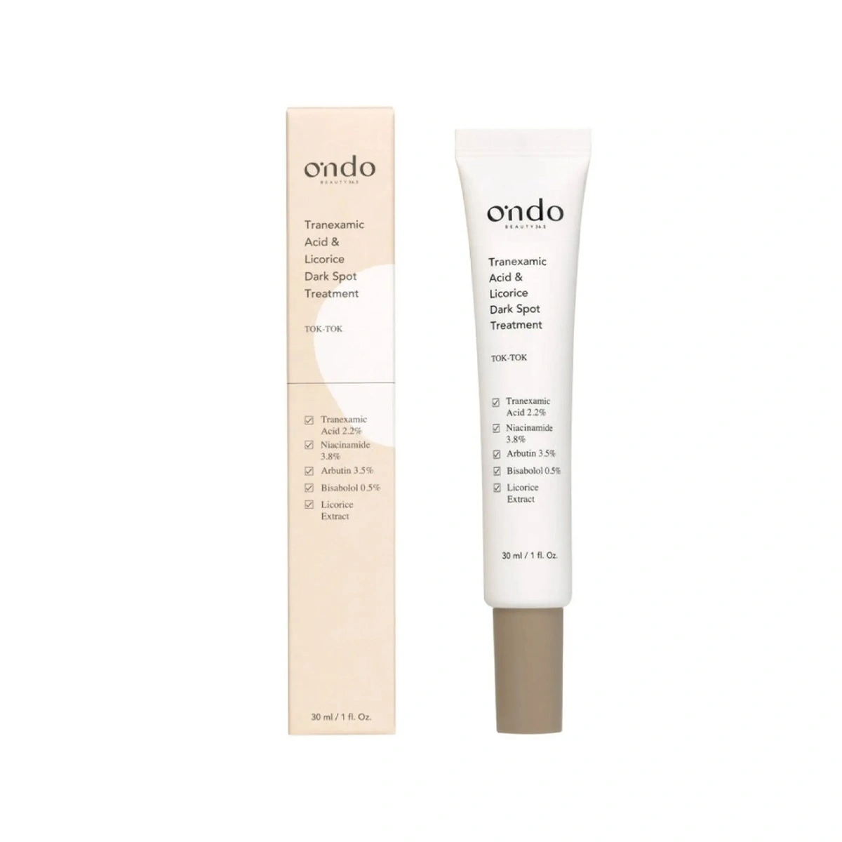 Ondo Beauty 36.5 Tranexamic Acid & Licorice Dark Spot Treatment