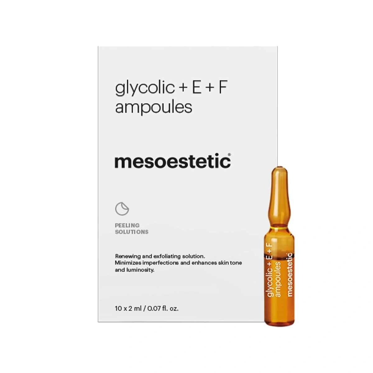 Mesoestetic Glycolic Acid Vitamin E Vitamin F