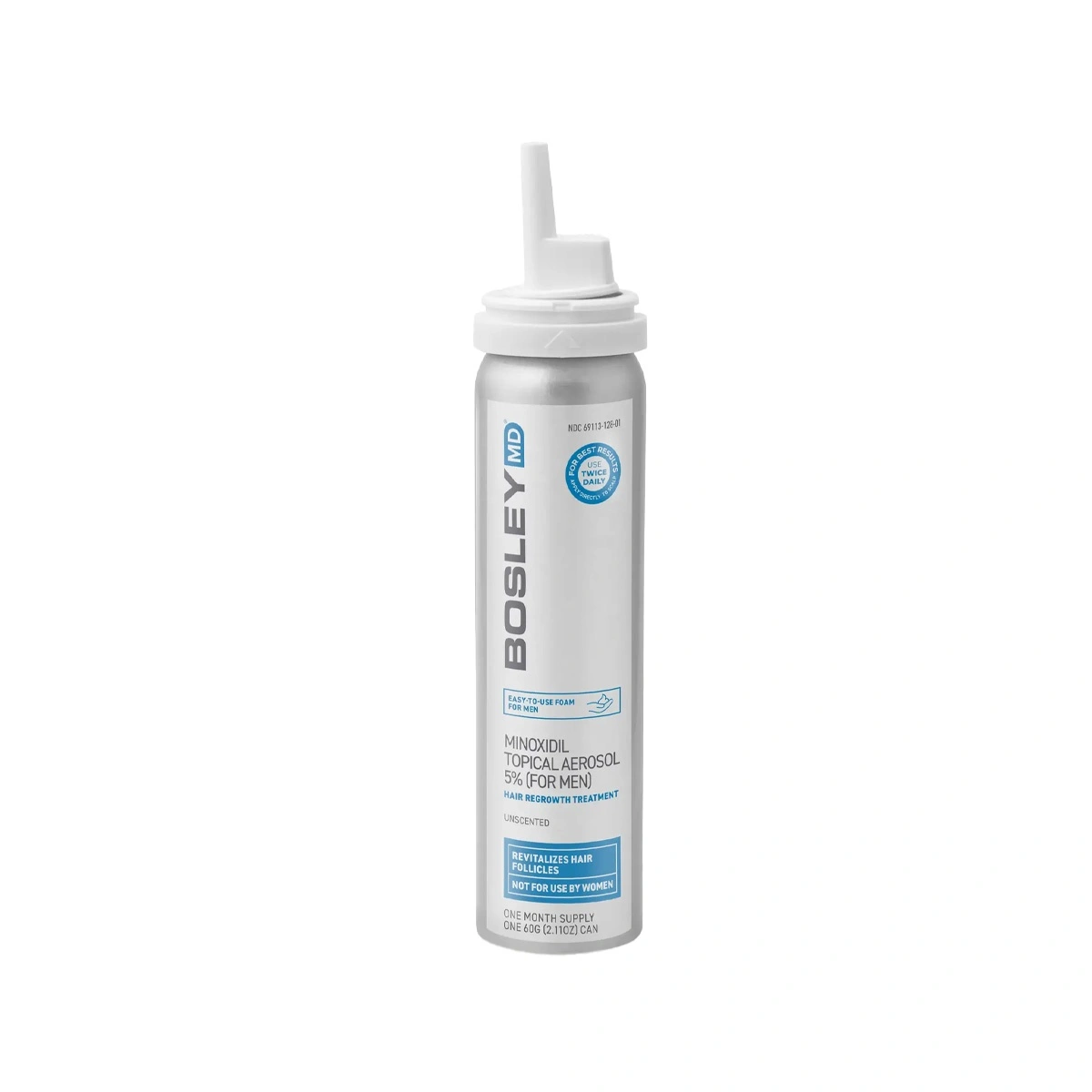 Bosley Minoxidil Topical Aerosol 5% for Men