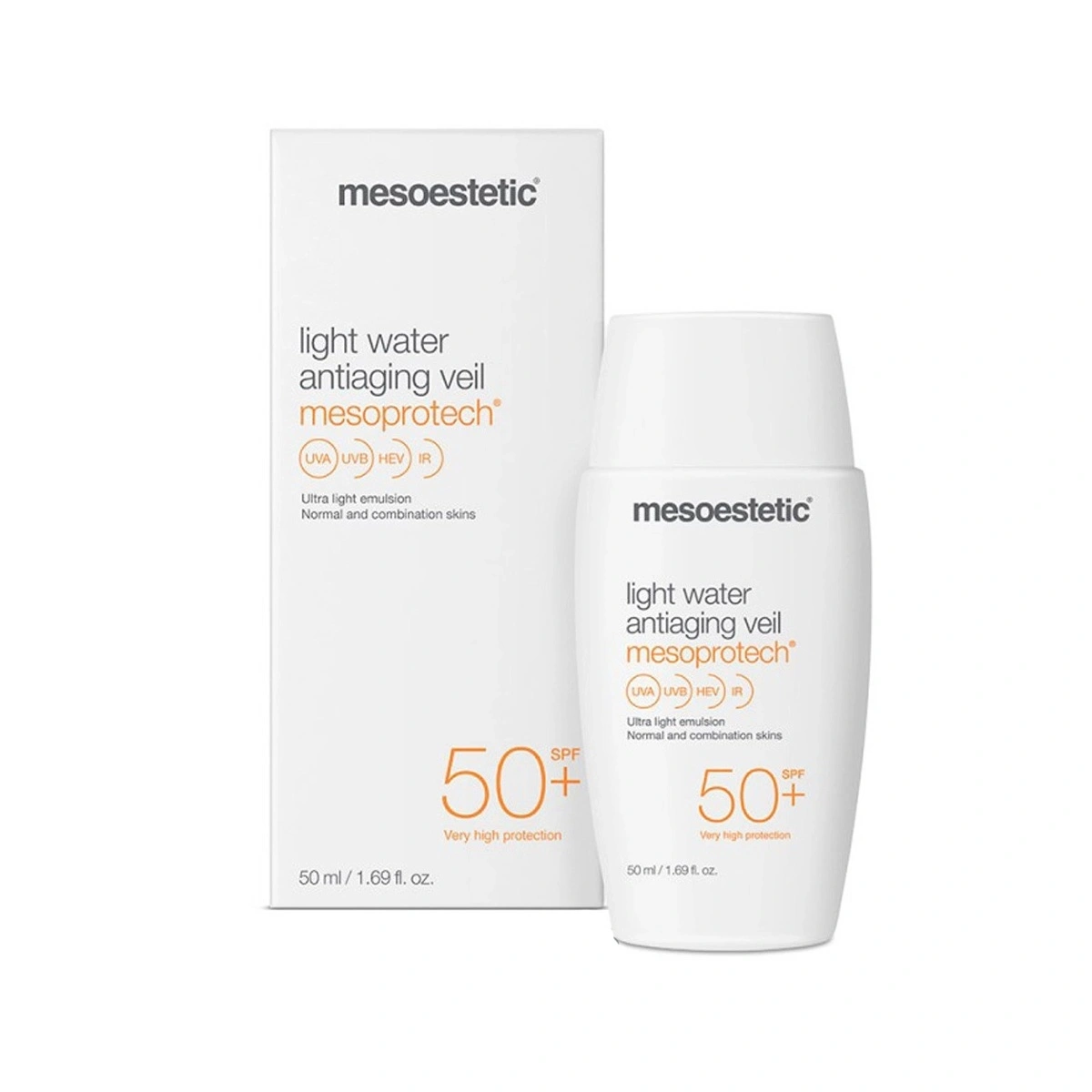 Mesoestetic Light Water Antiaging Veil SPF 50+