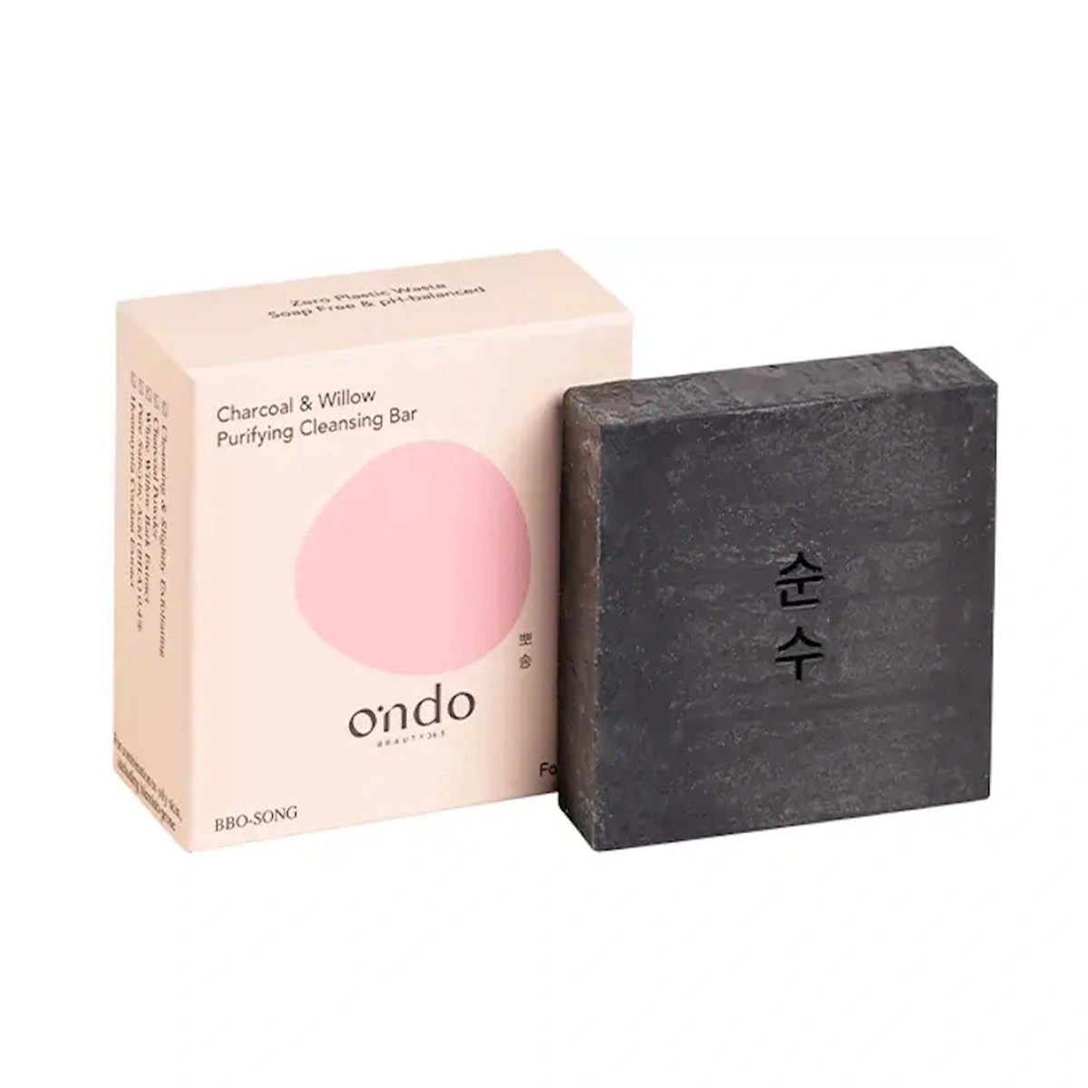 Ondo Beauty 36.5 Charcoal & Willow Purifying Cleansing Bar