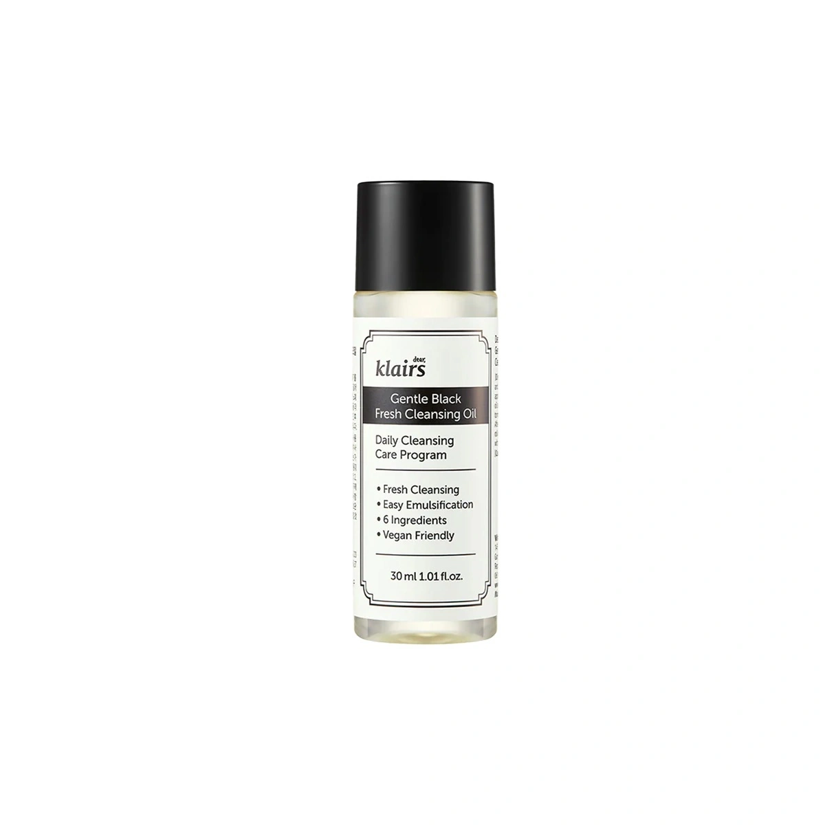 Dear, Klairs Gentle Black Fresh Cleansing Oil