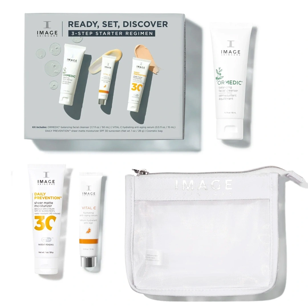 Image Skincare Facial Set Ready. Set. Discover
