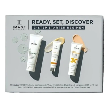 Image Skincare Facial Set Ready. Set. Discover