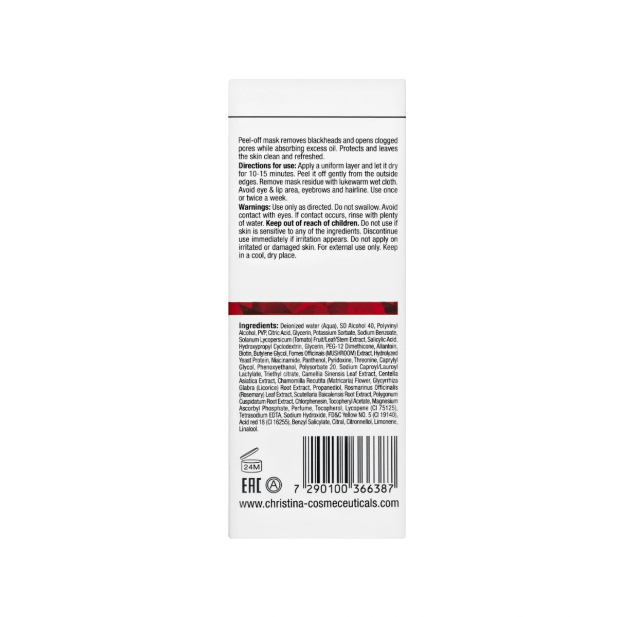 Christina Comodex Extract & Refine Peel-off Mask