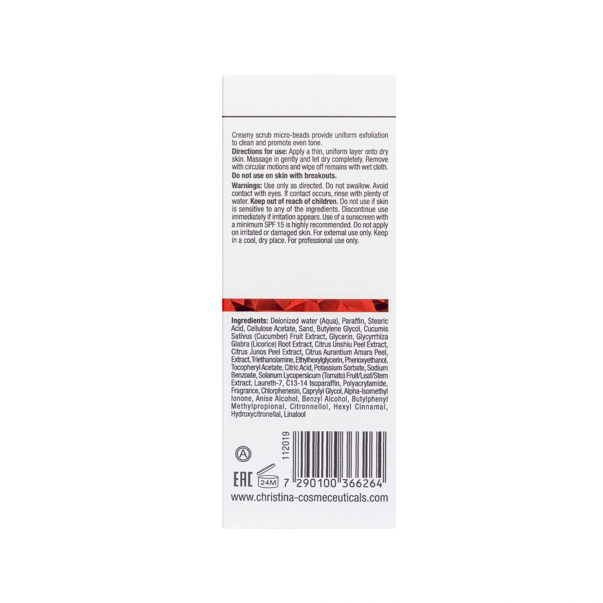Christina Comodex Scrub & Smooth Exfoliator