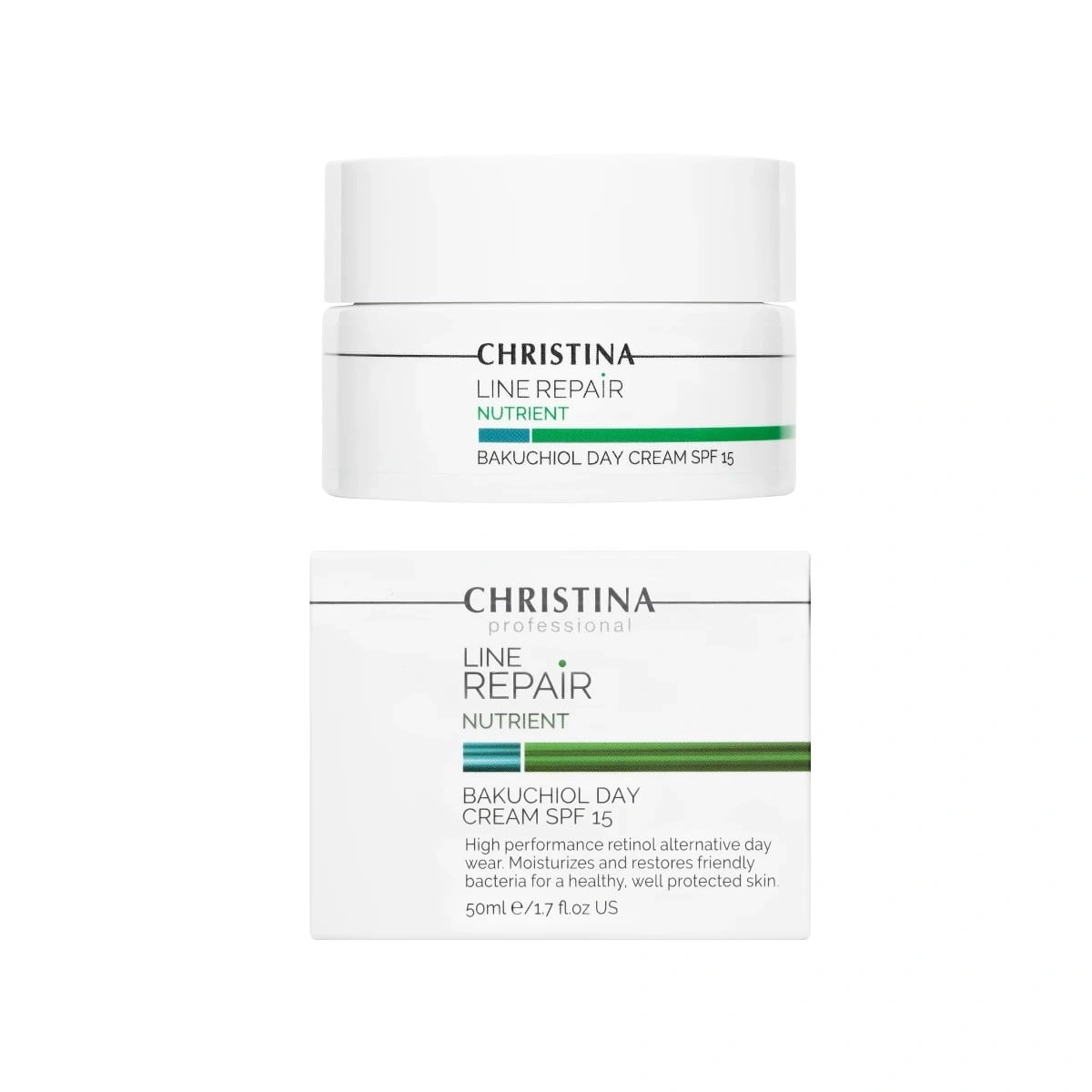 Christina Line Repair Nutrient Bakuchiol Day Cream SPF 15