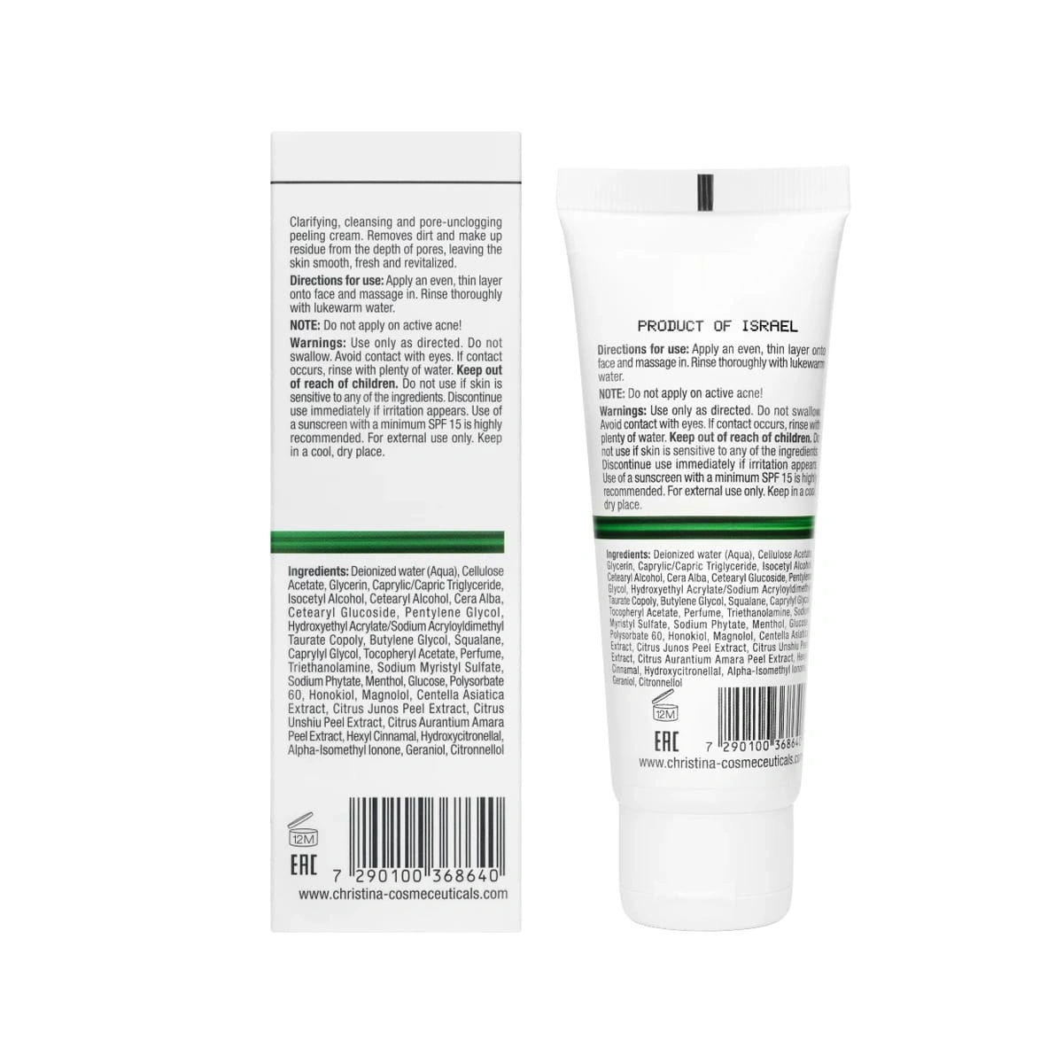 Christina Line Repair Nutrient Wood Pulp Scrub
