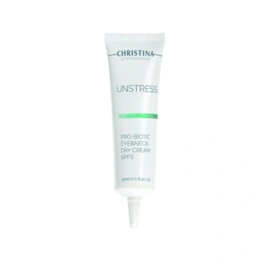 Christina Unstress Probiotic Day Cream For Eye and Neck SPF 8