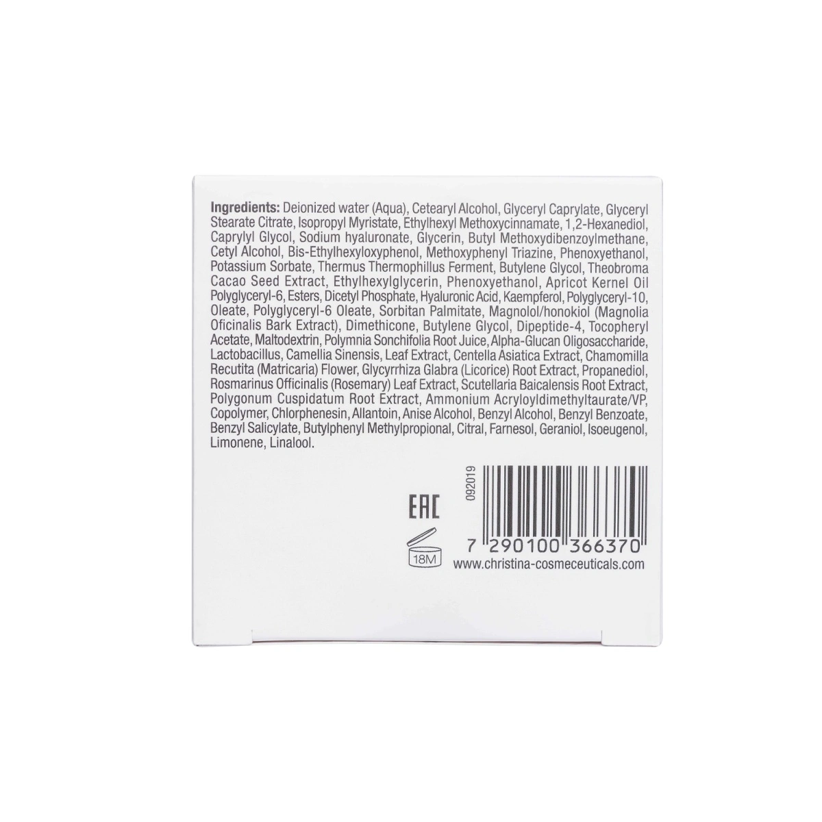 Christina Unstress ProBiotic Day Cream SPF 15