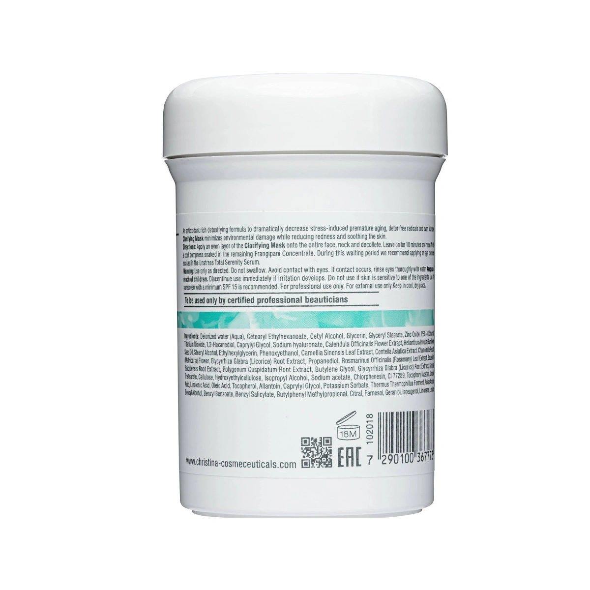 Christina Unstress Step 7 Clarifying Mask