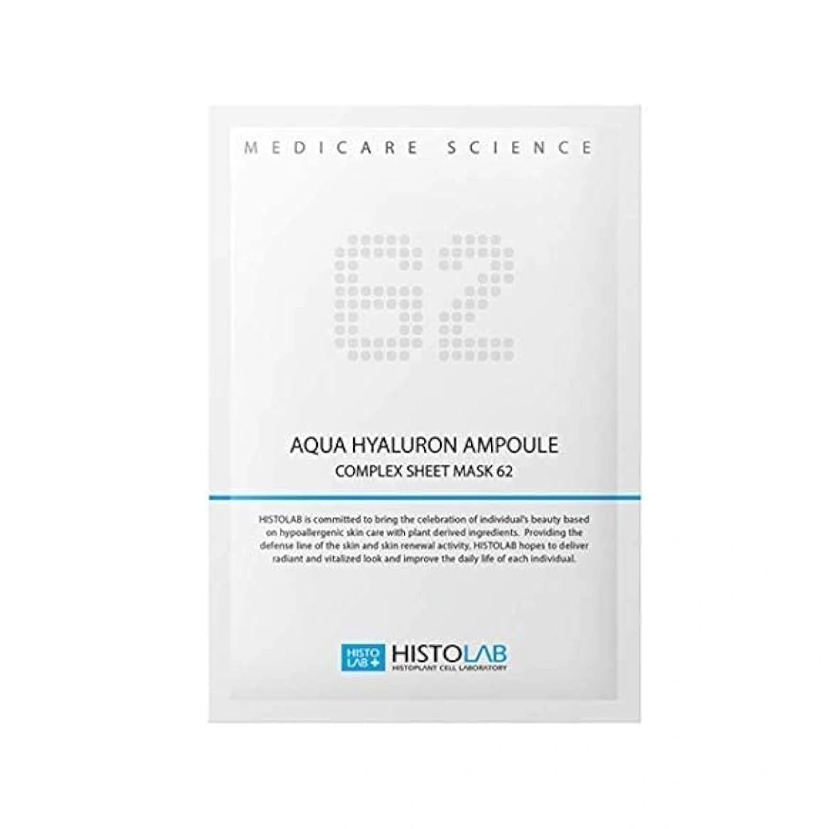 Histolab Aqua Hyaluron Ampoule Complex Sheet Mask 62