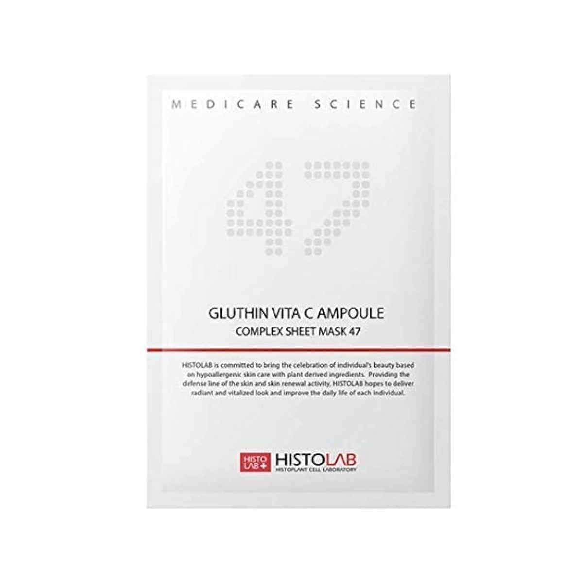 Histolab Gluthin Vita C Ampoule Complex Sheet Mask