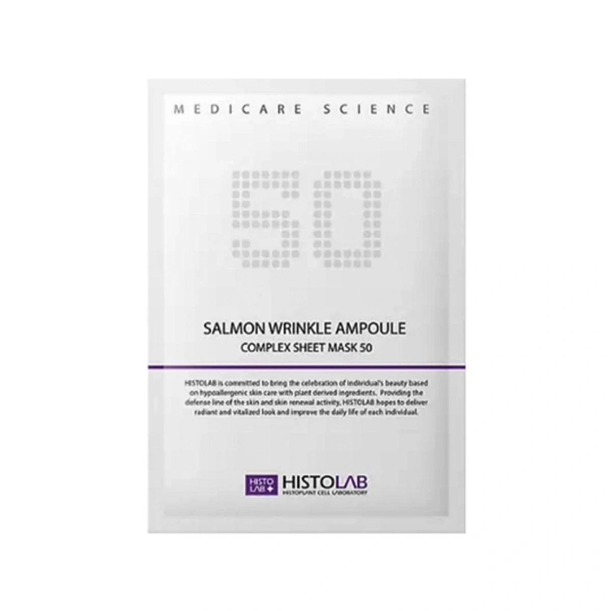 Histolab Salmon Wrinkle Ampoule Complex Sheet Mask 50