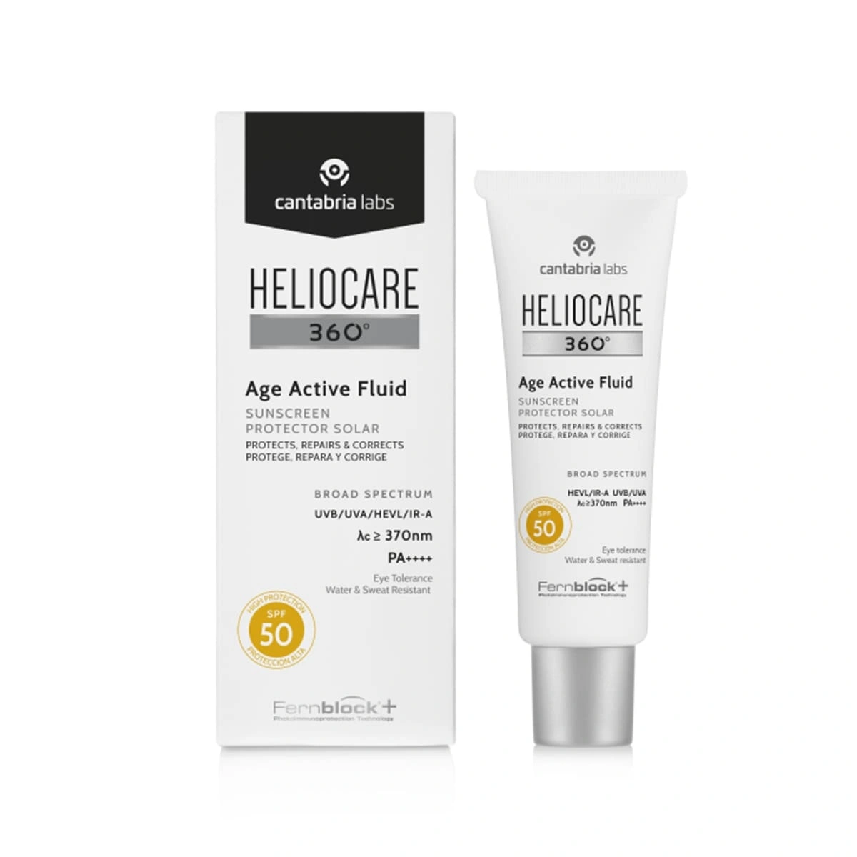 Cantabria Labs Heliocare 360 Age Active Fluid Sunscreen SPF 50