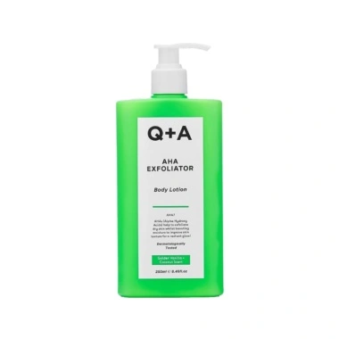 Q+A AHA Exfoliator Body Lotion