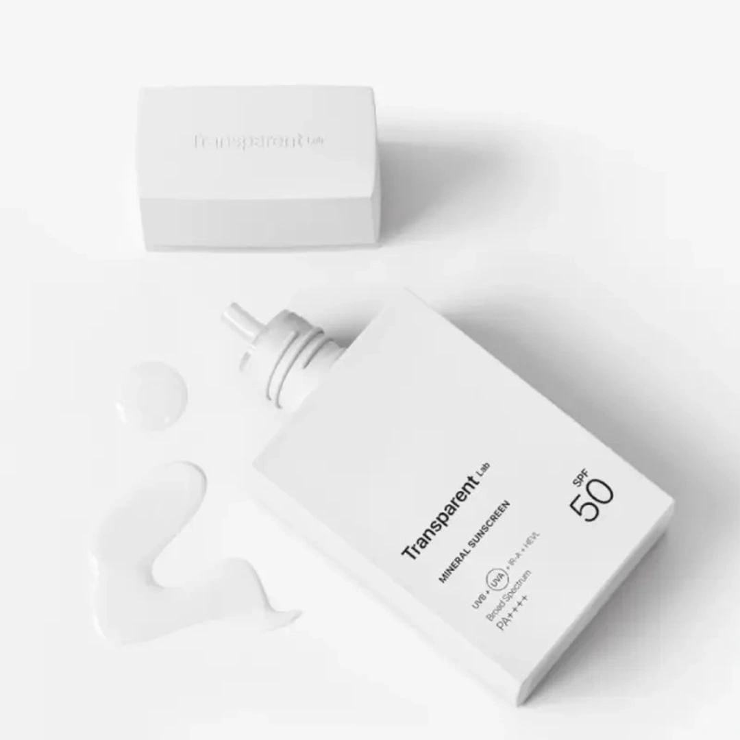 Transparent Lab Mineral sunscreen