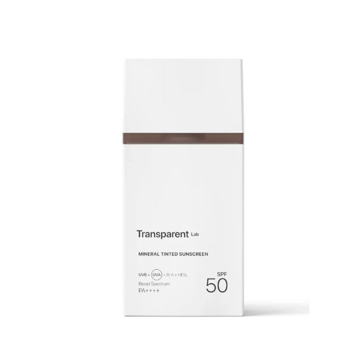 Transparent Lab Mineral sunscreen