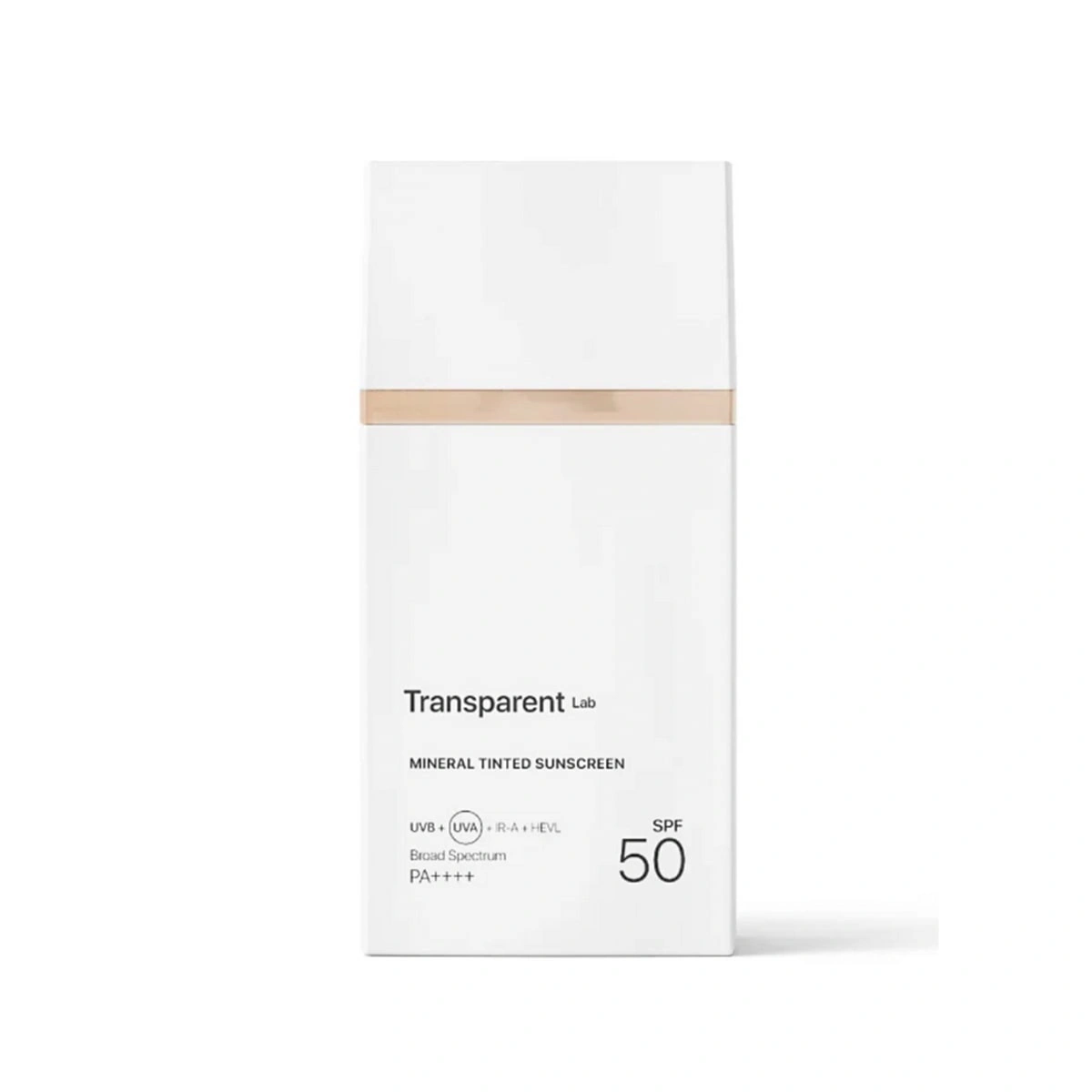 Transparent Lab Mineral sunscreen