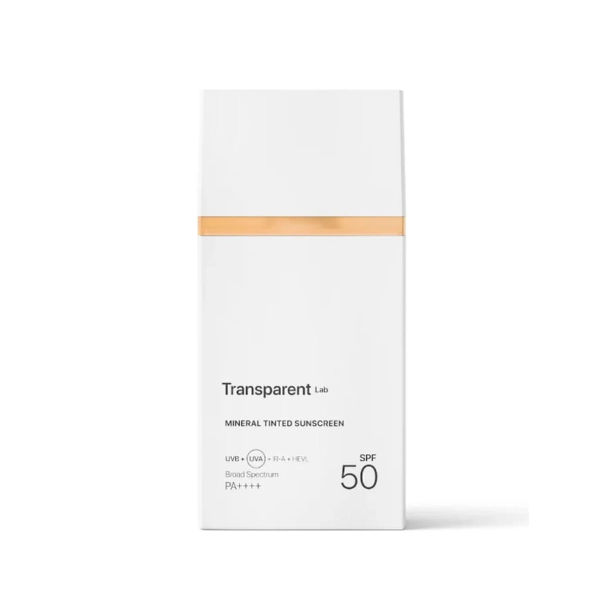 Transparent Lab Mineral sunscreen
