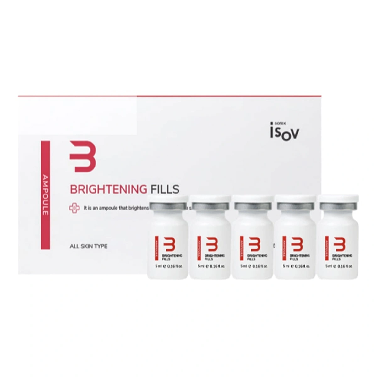 Isov Sorex Brightening Fills Ampoule